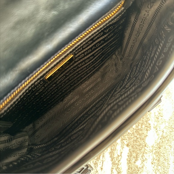 Prada Symbole Embroidered fabric/leather bag - Picture 8 of 16